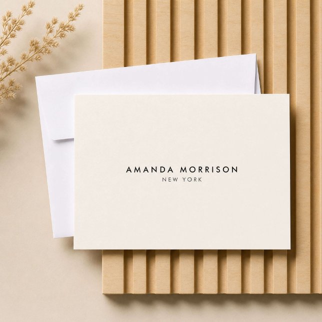 Minimalist Luxury Boutique Ivory Gift Certificate (Creator Uploaded)