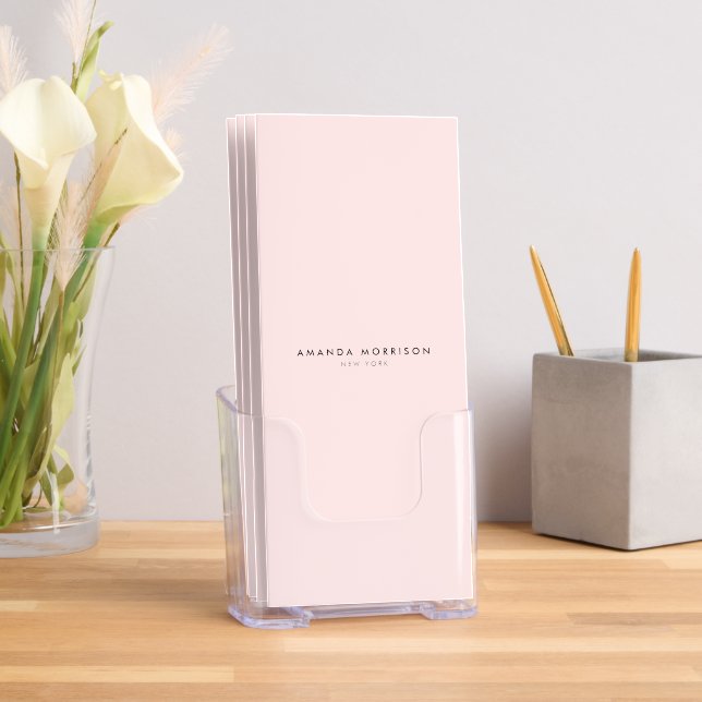 Minimalist Luxury Boutique Pink Brochure (Insitu)