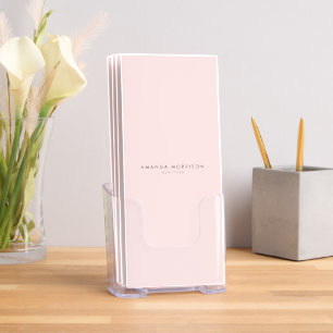 Minimalist Luxury Boutique Pink Brochure
