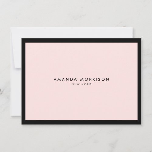 Minimalist Luxury Boutique Pink Gift Certificate