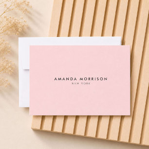 Minimalist Luxury Boutique Pink Gift Certificate
