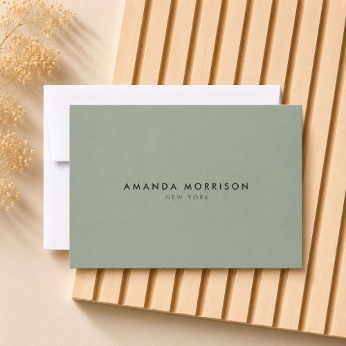 Minimalist Luxury Boutique Sage Gift Certificate