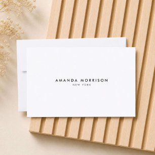 Minimalist Luxury Boutique White Gift Certificate