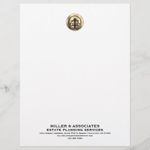Minimalist Luxury Company Letterhead