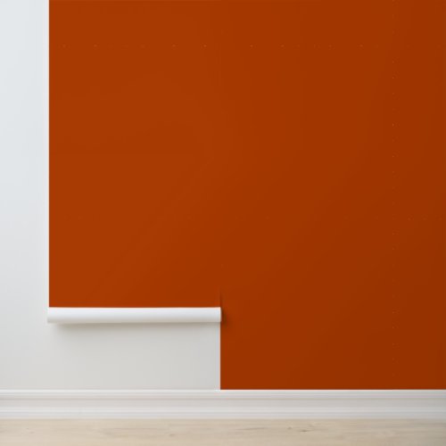 Minimalist Mahogany Red Brown Orange Custom Color Wallpaper