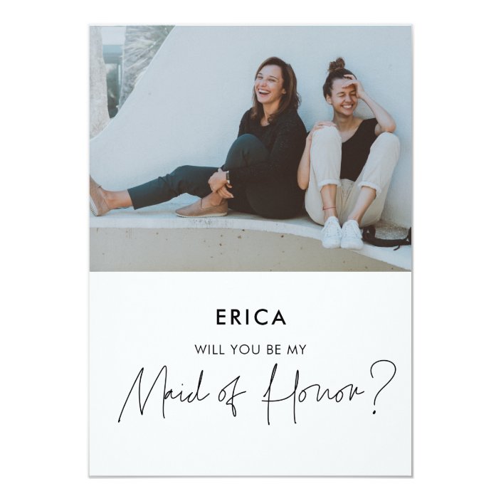 maid of honor proposal