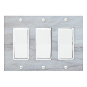Minimalist Marble Light Switch Covers