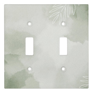 Minimalist Marble Light Switch Covers