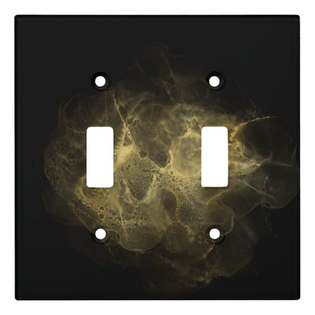 Minimalist Marble Light Switch Covers (Front)