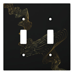 Minimalist Marble Light Switch Covers