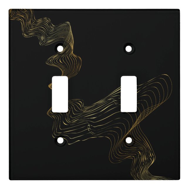 Minimalist Marble Light Switch Covers (Front)