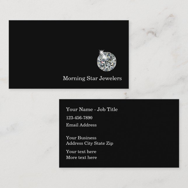 Minimalist Marine Supply Services Business Card (Front/Back)