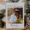 Minimalist Married Little Christmas Thank You