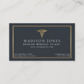 Physician's / Medical Doctor's Business Card | Zazzle