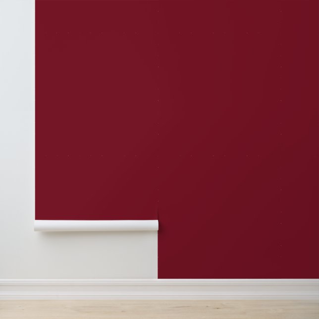 Minimalist merlot red plain solid classic elegant  wallpaper  (Application)