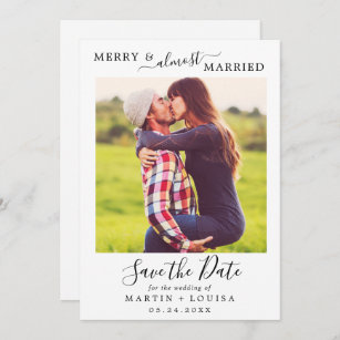 Merry Soon To Be Married Invitations | Zazzle