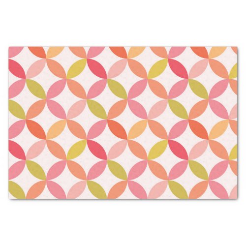 Minimalist mid century modern pink   tissue paper