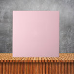 Minimalist Millennial Pink Plain Solid Color Ceramic Tile<br><div class="desc">Minimalist Millennial Pink Plain Solid Color</div>