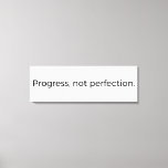 Minimalist Mindset Wall Art – Progress Over Perfec