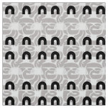 Minimalist Mixed Boho Arches Fabric