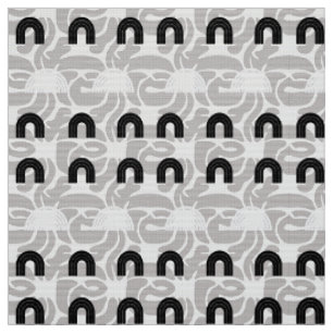 Minimalist Mixed Boho Arches Fabric
