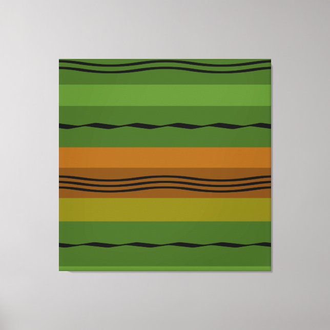 Minimalist Modern Abstract art Canvas Print (Front)