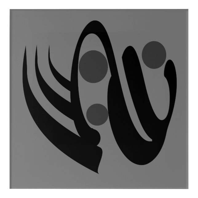 Minimalist Modern Abstract Geometric line art (Front)