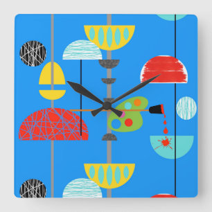 Minimalist Modern Artist Acrylic Art Wall Clock