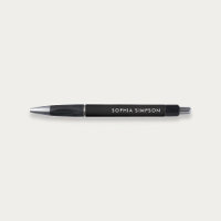 Minimalist Modern Black Pen