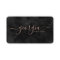 Minimalist Modern Black & Rose Gold Signature