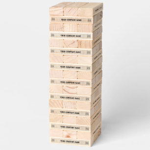 Minimalist Modern Business Company Rustic Country Topple Tower