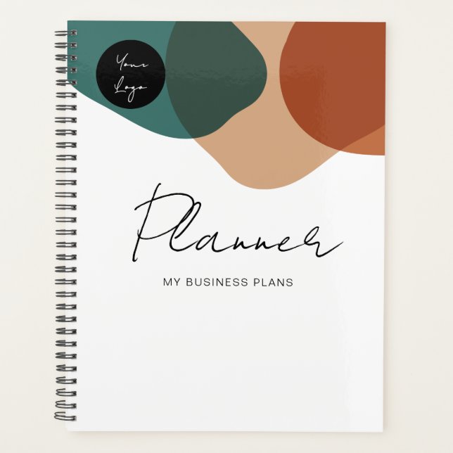 Minimalist Modern Business Planner (Front)