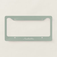 Minimalist Modern Calligraphy Sage Personalized