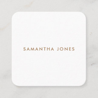 Minimalist Modern Calling Card