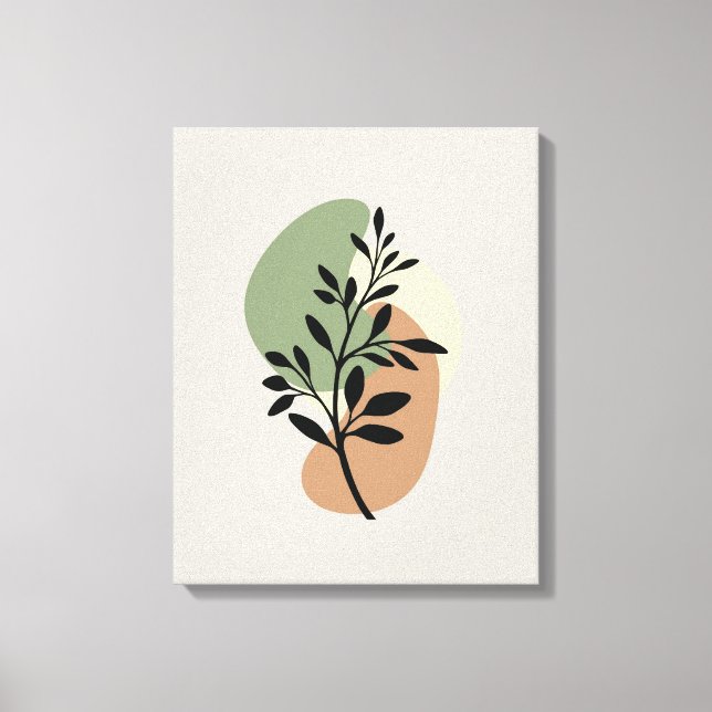 Minimalist modern canvas print (Front)