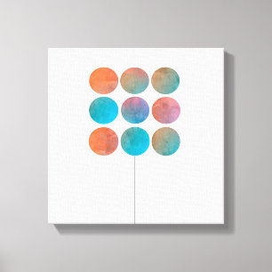 minimalist modern chic  abstract art canvas print