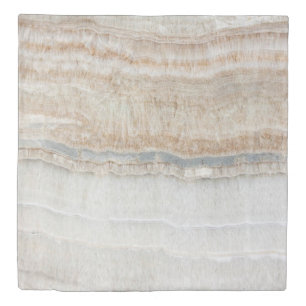 minimalist modern chic beige tan white grey marble duvet cover