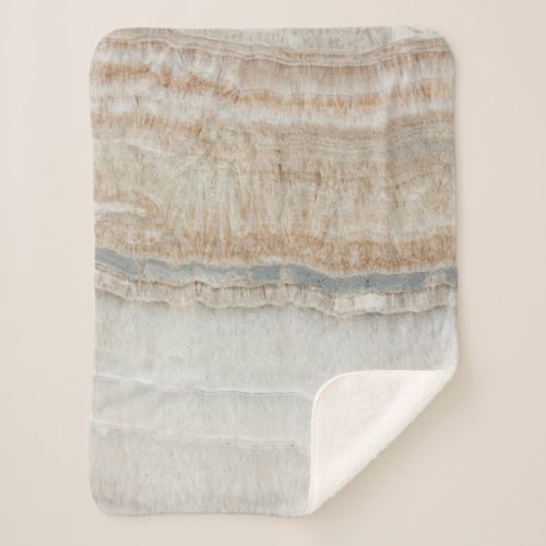 minimalist modern chic beige tan white grey marble sherpa blanket