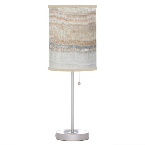 minimalist modern chic beige tan white grey marble table lamp