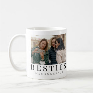 Minimalist Modern Chic Best Friends Coffee Mug