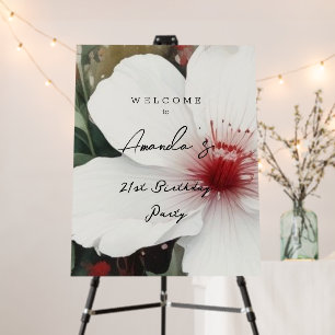 Minimalist Modern Cute Birthday Party Foam Board