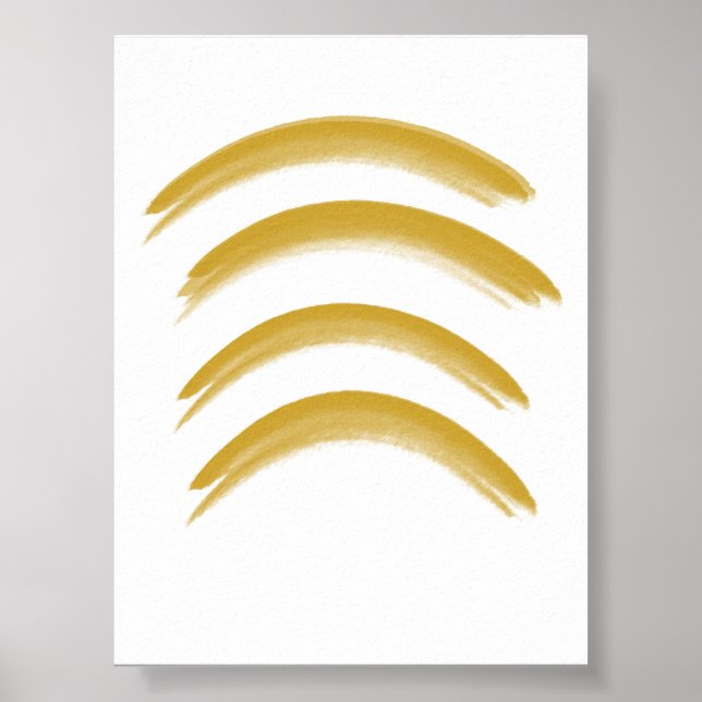 Minimalist Modern Decorative Wall Art Print (Front)