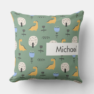 Minimalist Modern Editable Inscription Custom Throw Pillow