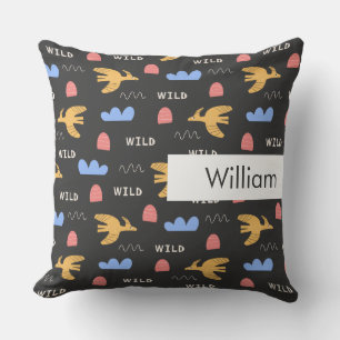  Minimalist Modern Editable Inscription Custom  Throw Pillow