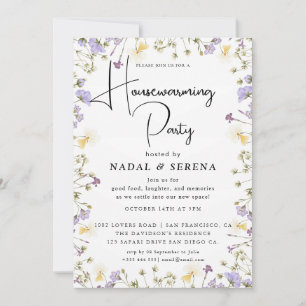 Minimalist Modern Elegant Housewarming Party Invitation