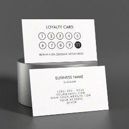 Minimalist Modern Elegant Loyalty Discount