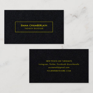 Minimalist Modern Elegant Neon Business Card