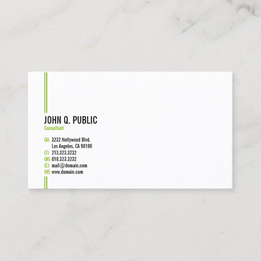 Customizable Simple Modern Business Cards