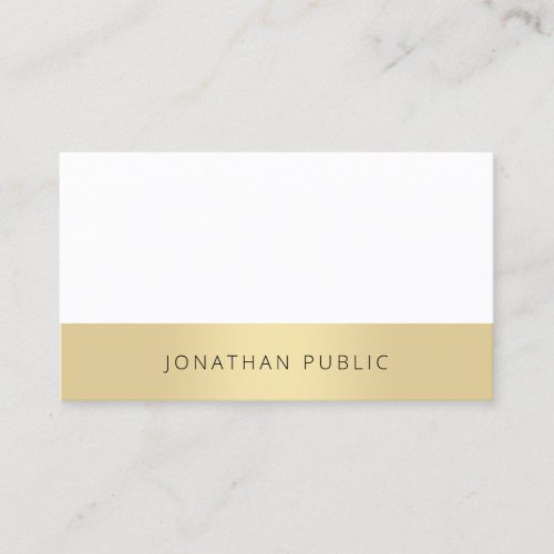 Minimalist Modern Elegant Template Professional Business Card
