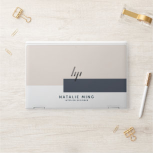 Minimalist Modern Geometric HP Laptop Skin